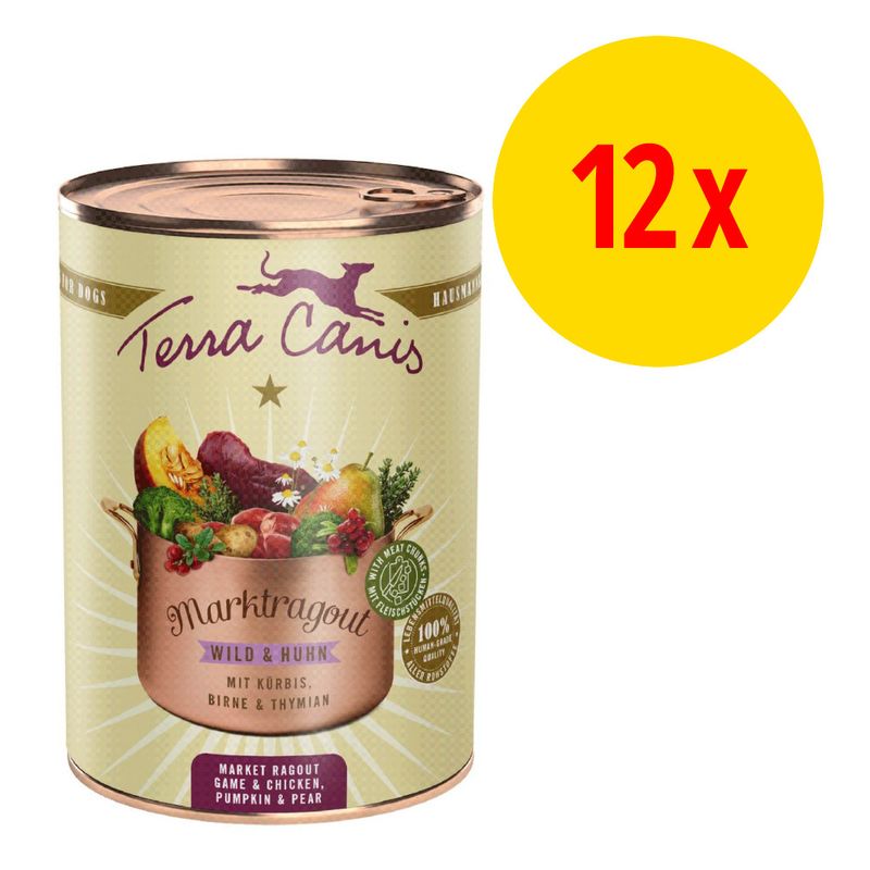 Sparpaket Terra Canis Marktragout 12 x 385 g