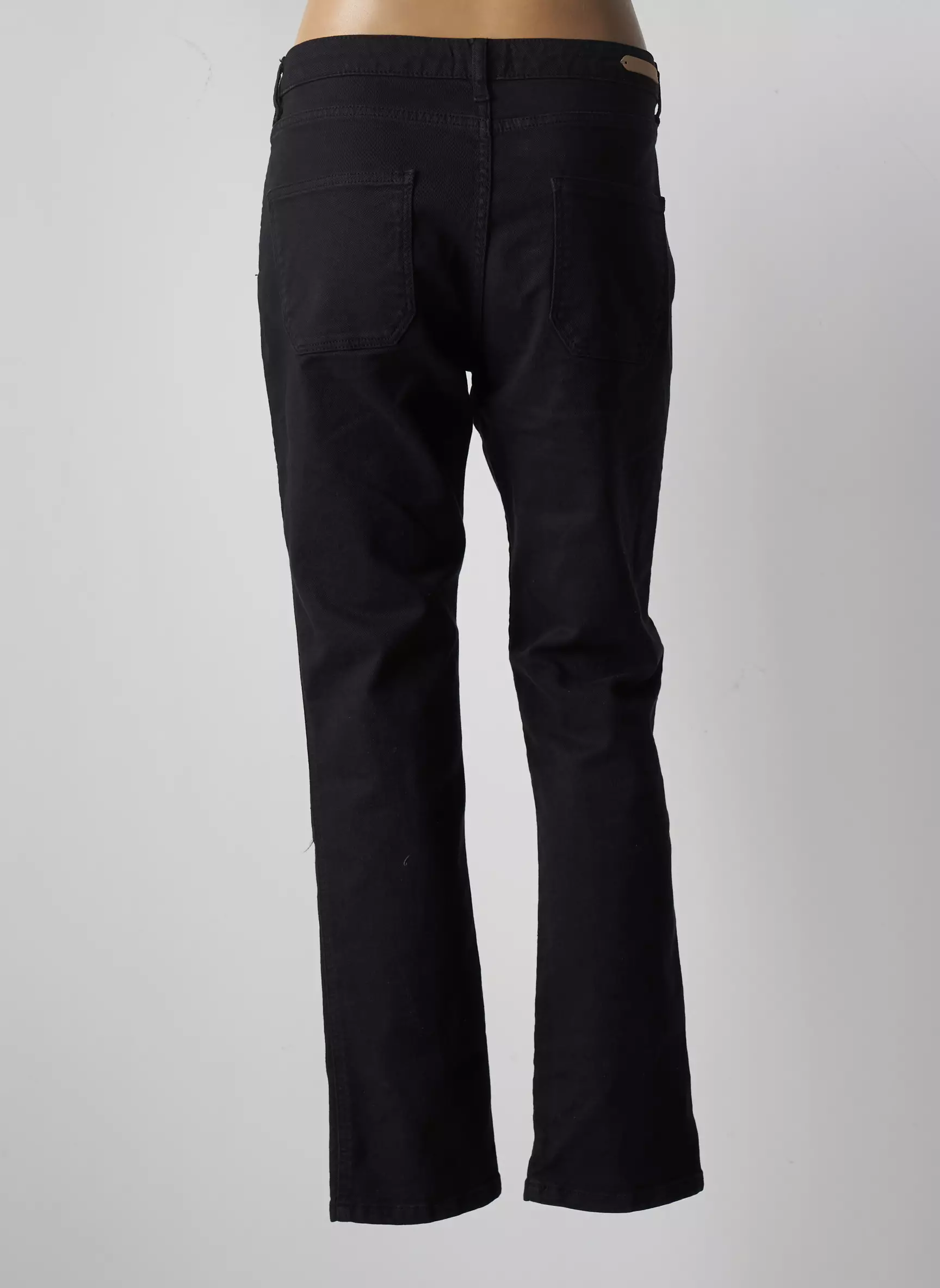 Atelier Boheme Jeans Coupe Slim Femme couleur noir