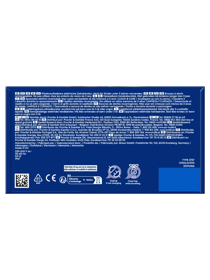 Oral-B Elektr. Zahnbürste 