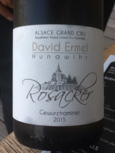 David Ermel & FilsGewürztraminer Alsace Grand Cru 'Rosacker' 2015