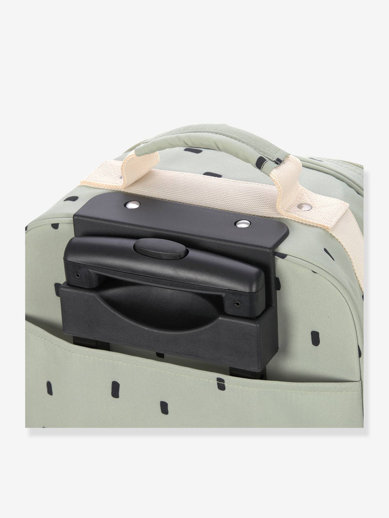Valise à roulettes LÄSSIG happy prints olive