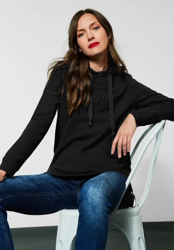 Street One Kapuzenpullover mit Wording