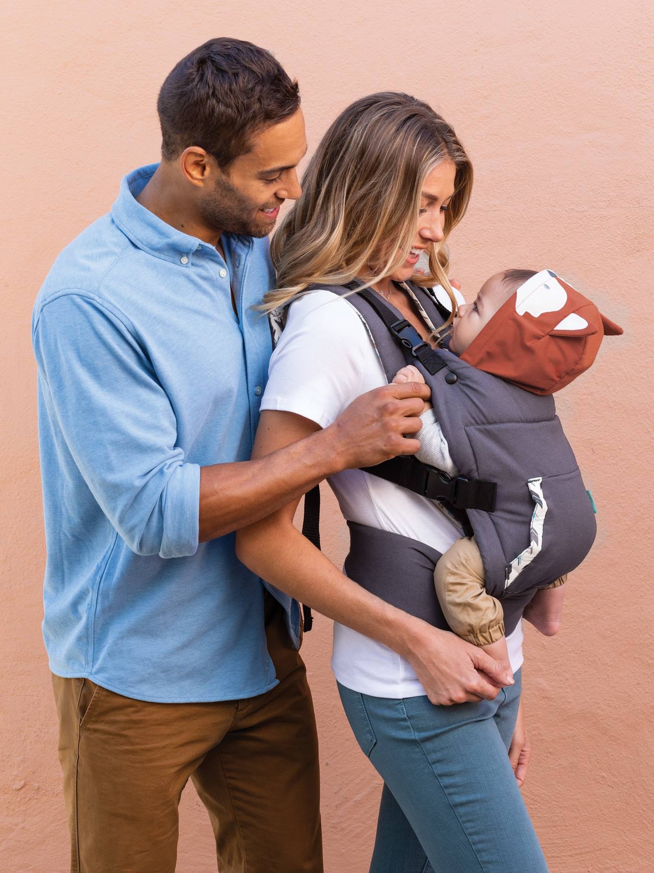 Infantino Babytrage CUDDLE UP INFANTINO - grau
