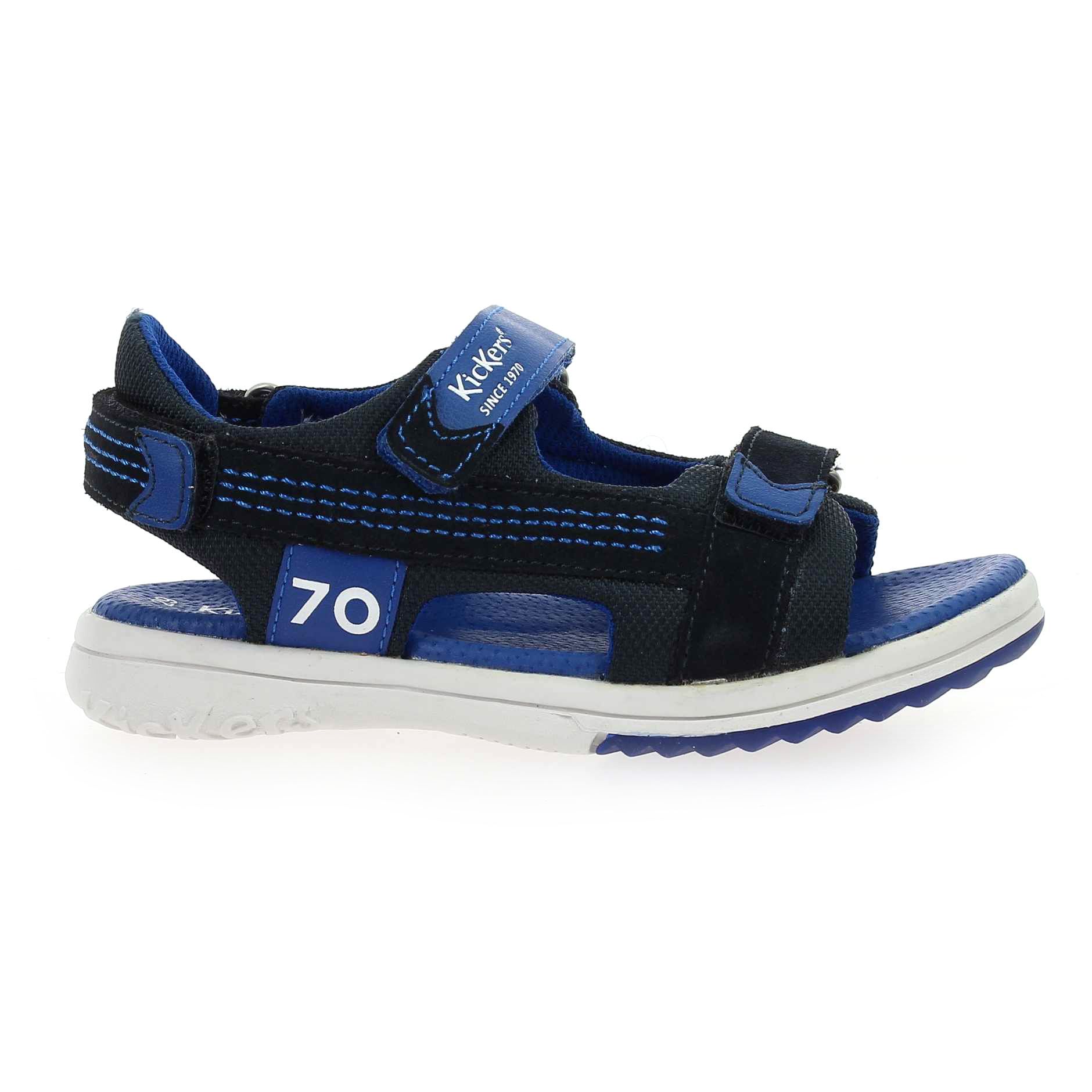 Kickers  PLANE - Marine Bleu
