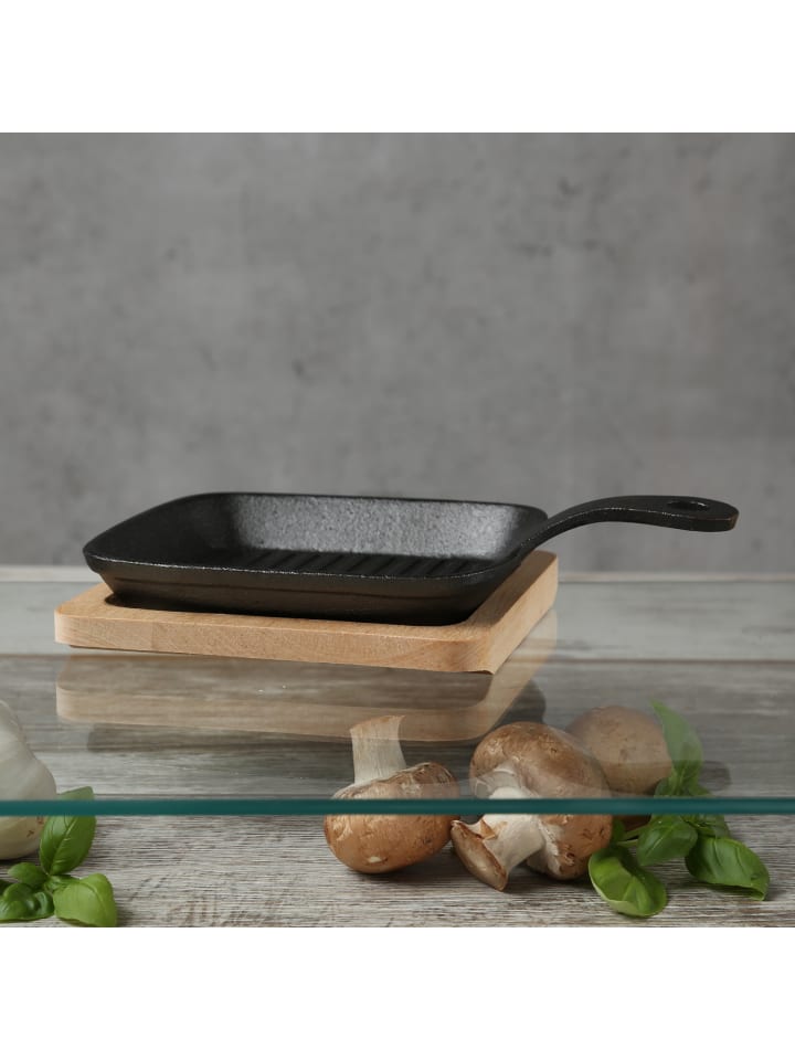 GAUMENKICK Servierpfanne Gusseisen in schwarz - 14cm günstig kaufen onesize