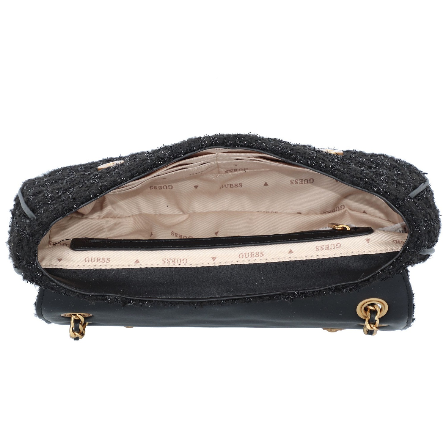 Schultertasche Giully Conv Crossbody Flap Tweed