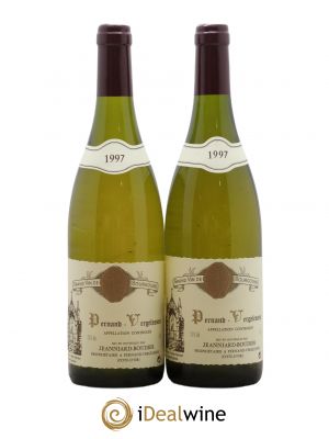 Pernand-Vergelesses Domaine Jeanniard Boudier 1997 - Lot de 2 Bouteilles