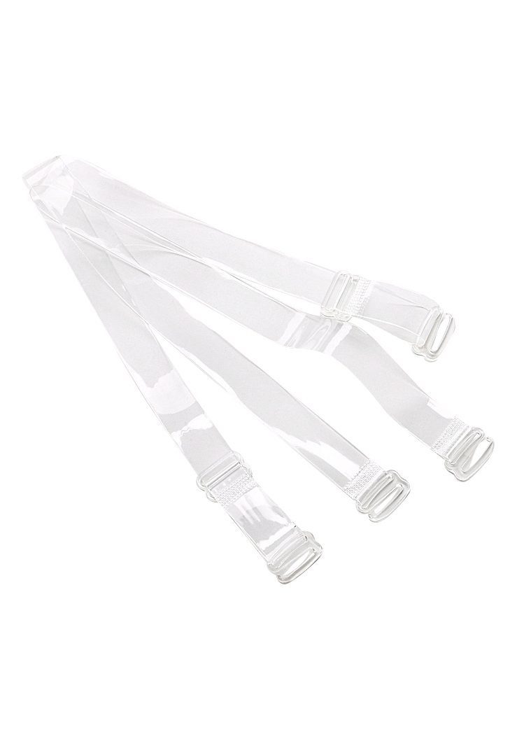Abracada Bra BH-Träger (2 Paar), transparent, zum Austauschen - Trägerbreite 1,8 cm