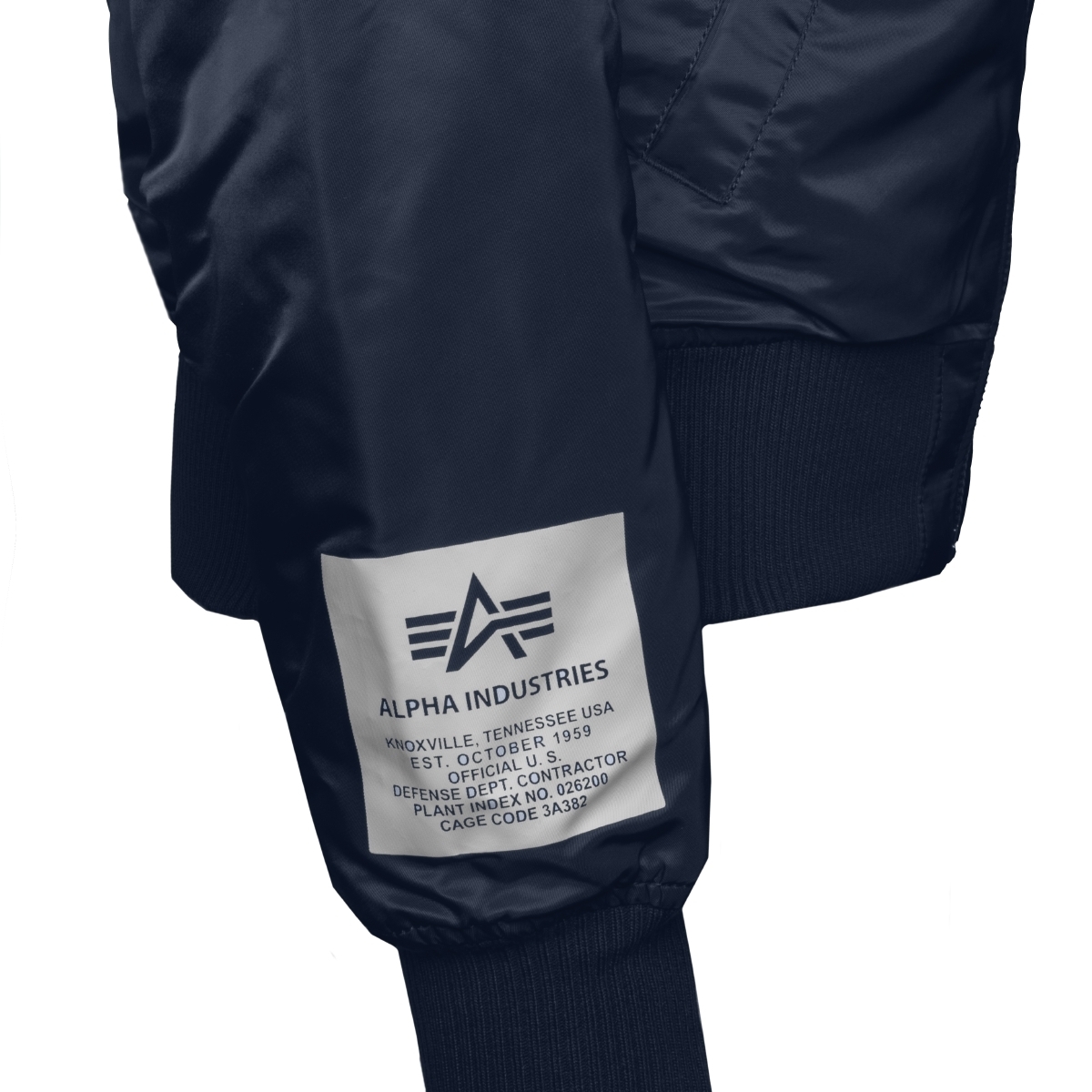 Alpha Industries MA-1 ZHP Bomberjacke blau