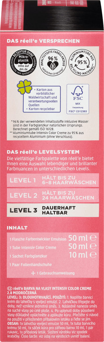 Haarfarbe 2.8 Blauschwarz, 1 St