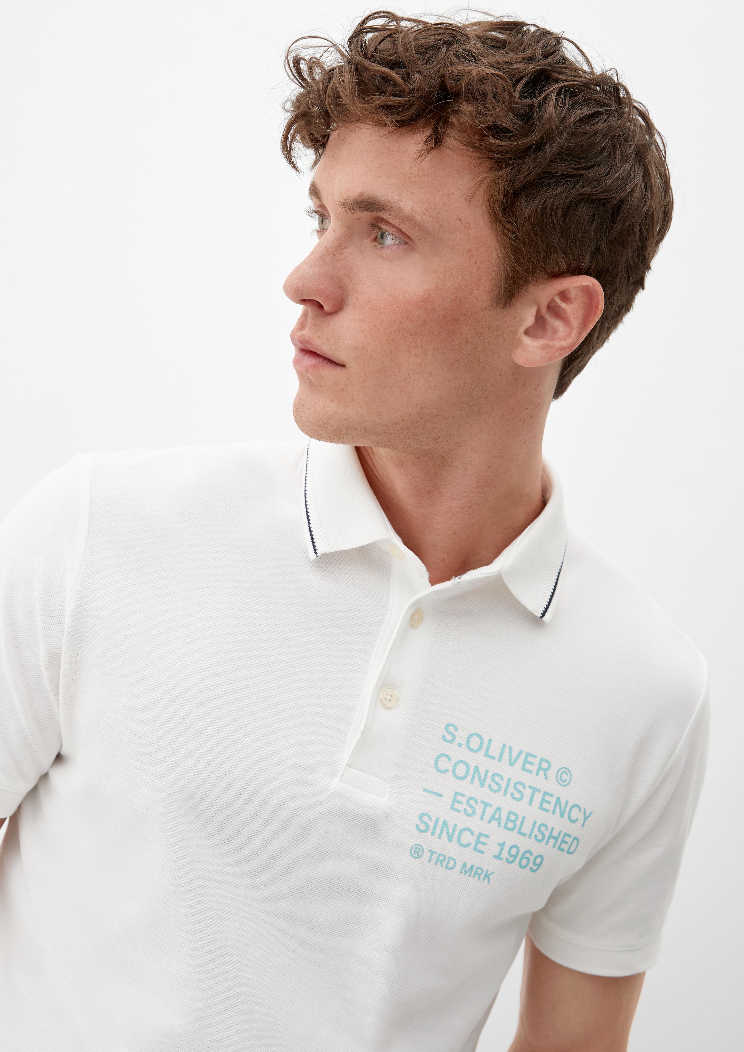 Poloshirt mit Piquéstruktur  2129835-0120
