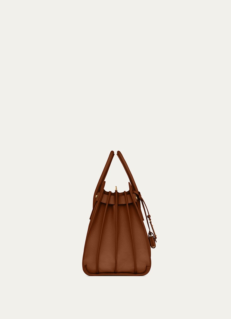 Borsa Saint Laurent Supple Sac De Jour Medium in pelle di vitello