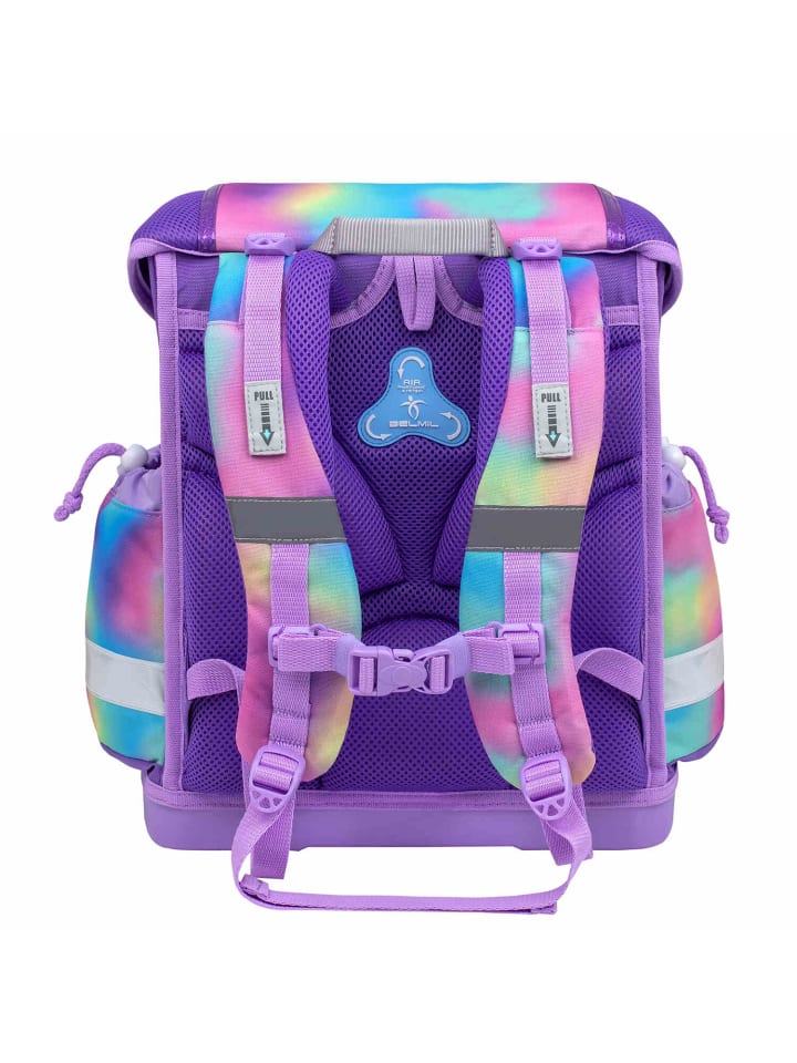 Belmil Classy Rainbow Color Schulranzen Set 4 tlg günstig kaufen onesize