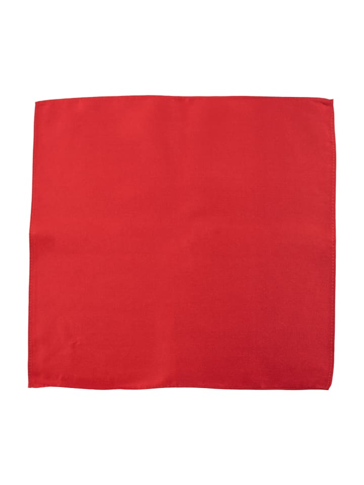 Roy Robson Einstecktuch aus 100% Seide - mit feiner Musterung in dark red günstig kaufen onesize