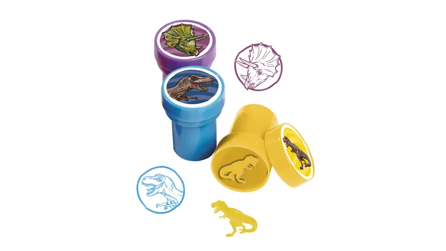 TM ESSENTIALS - DINO SELBSTFÄRBE STEMPEL