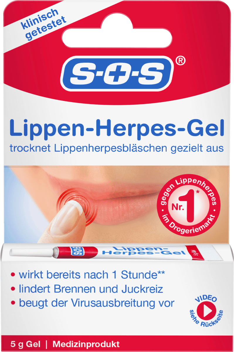 Lippenherpes Gel, 5 g