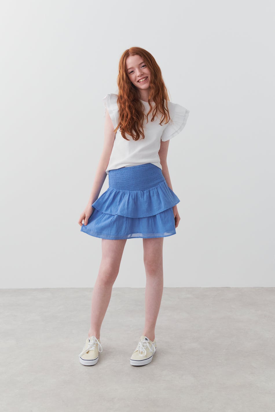 Y frill skirt