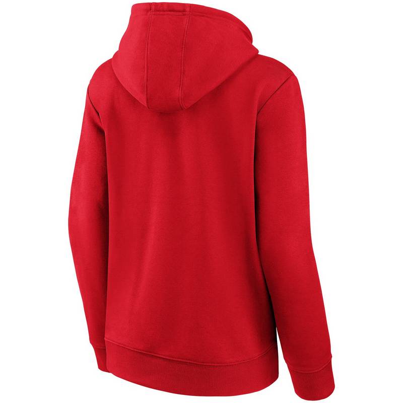 Fanatics Kapuzenpullover mit Metallic-Wappen Fleecehoodie Damen