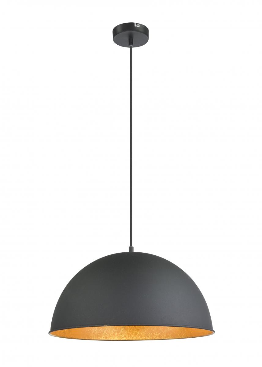 Globo Lighting - LENN - Hängeleuchte Metall schwarz, 1x E27