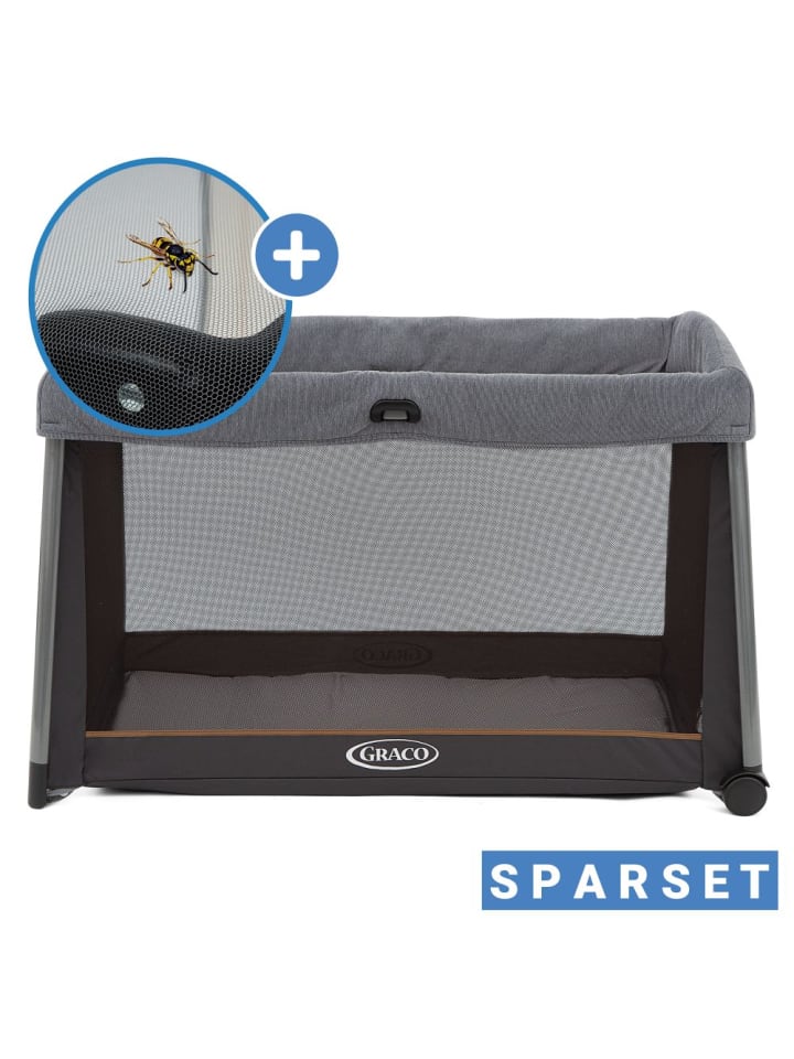 Graco Reisebett FoldLite ab Geburt - 3 Jahre nur in grau günstig kaufen onesize