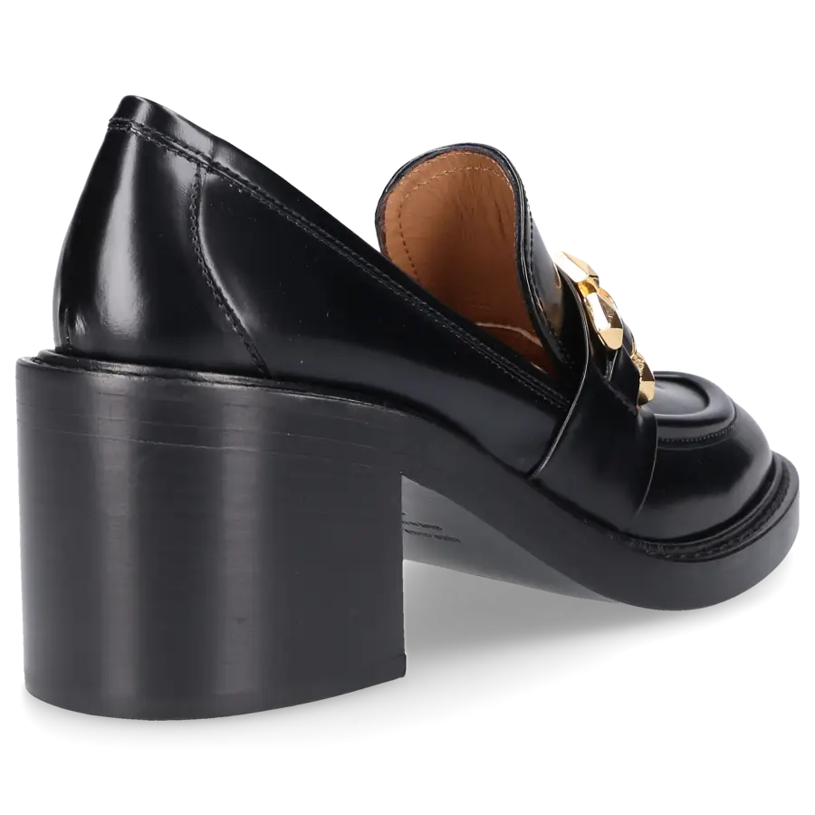 Roberto Festa - Loafer CUIR Kalbsleder - schwarz