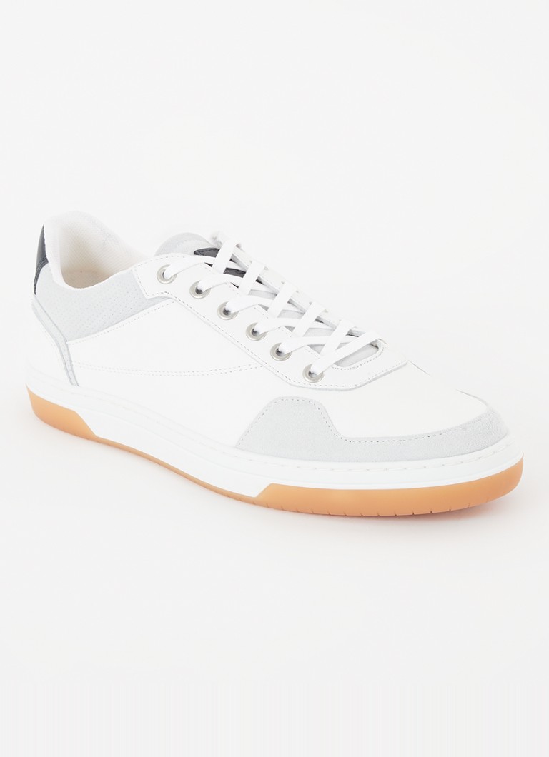 Sneakers Thorin in pelle di Dune London con dettagli in camoscio