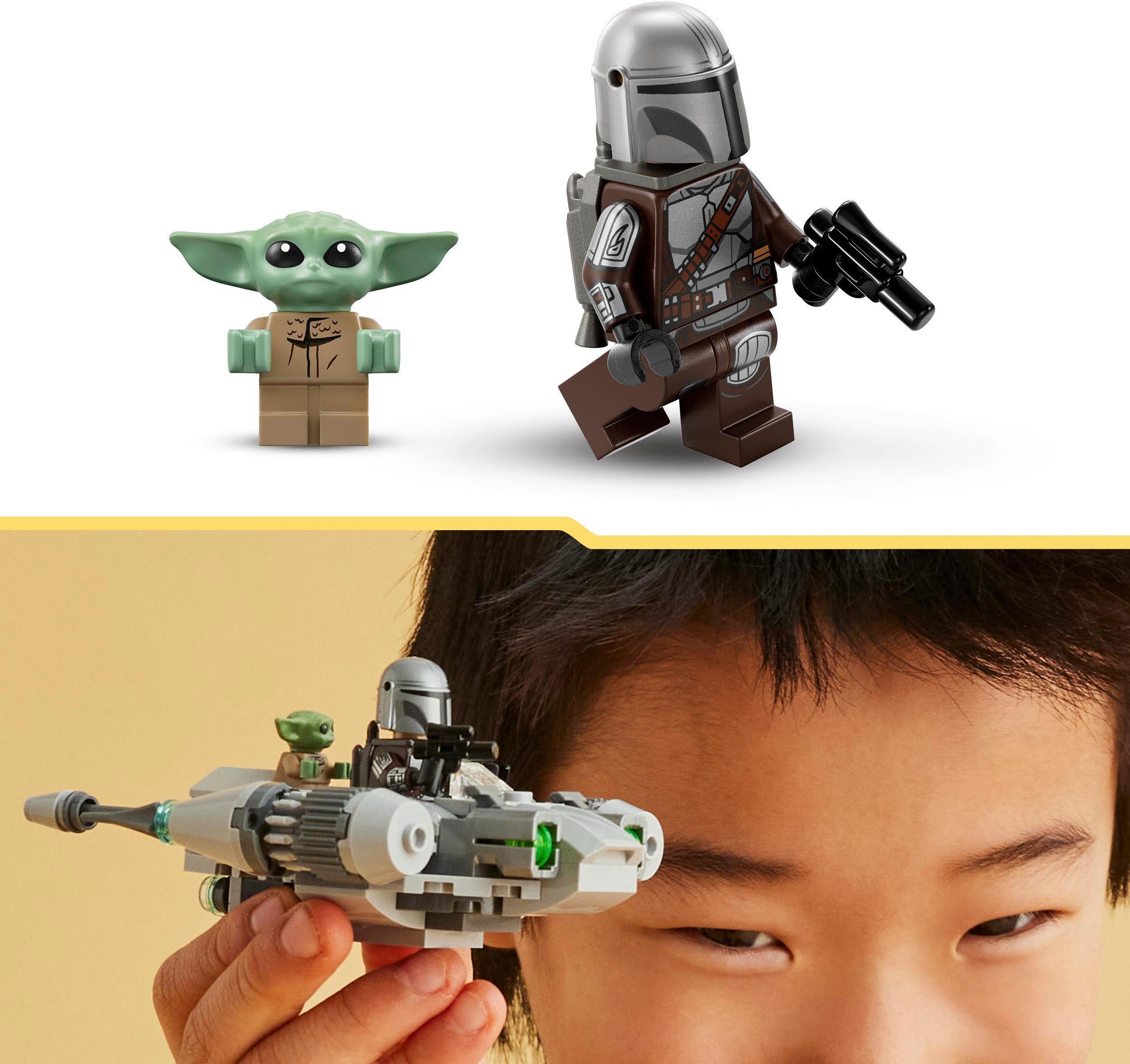 LEGO® Konstruktionsspielsteine N-1 Starfighter des Mandalorianers – Microfighter (75363), (88 St), LEGO® Star Wars; Made in Europe