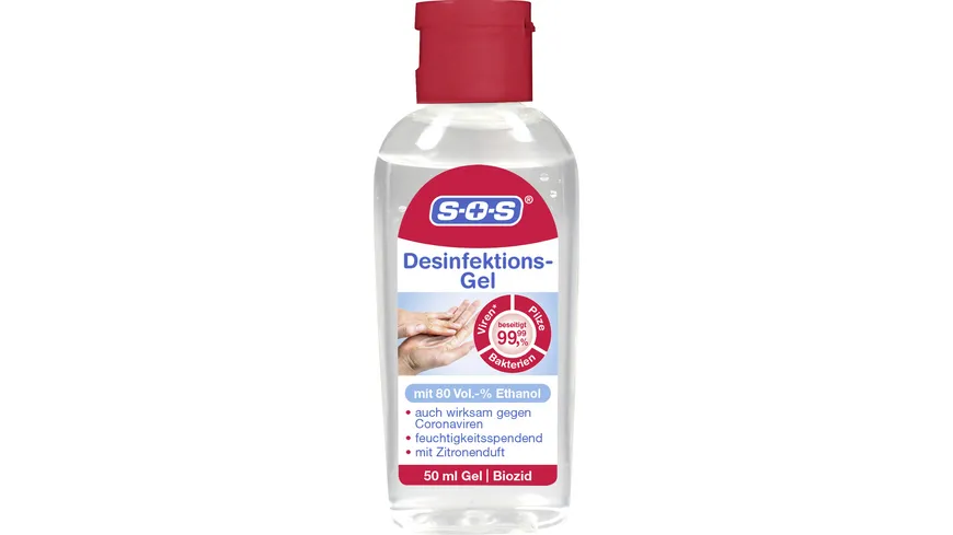 SOS Desinfektions-Gel 50 ml
