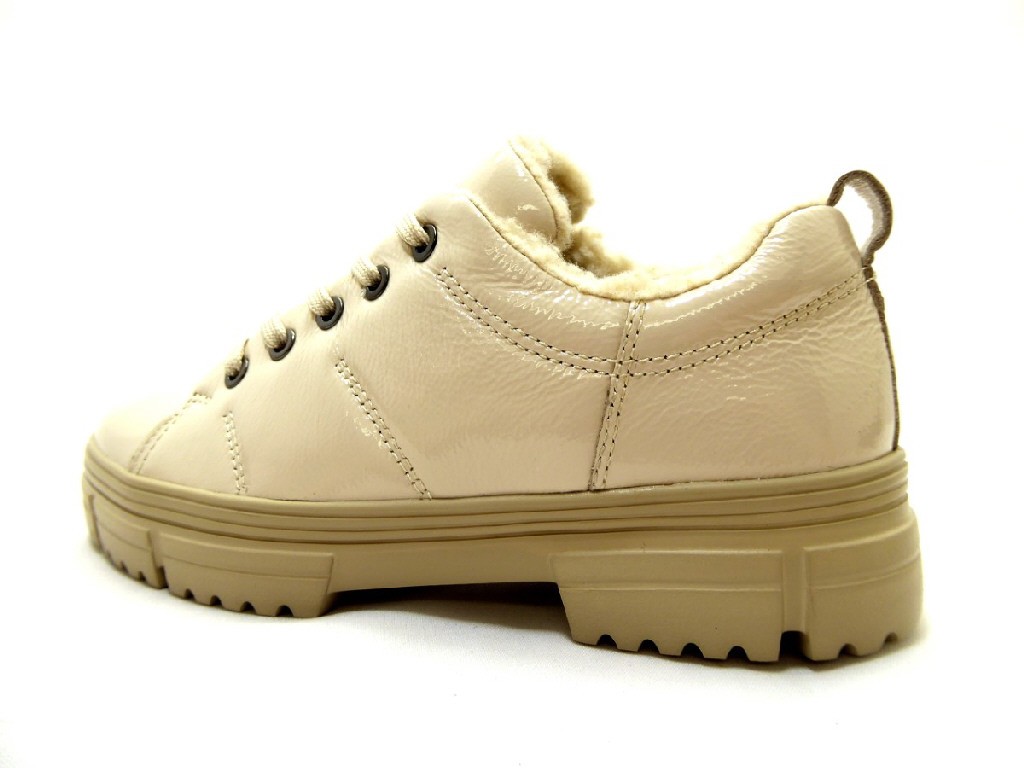 CAPRICE Freizeit Schnürer beige