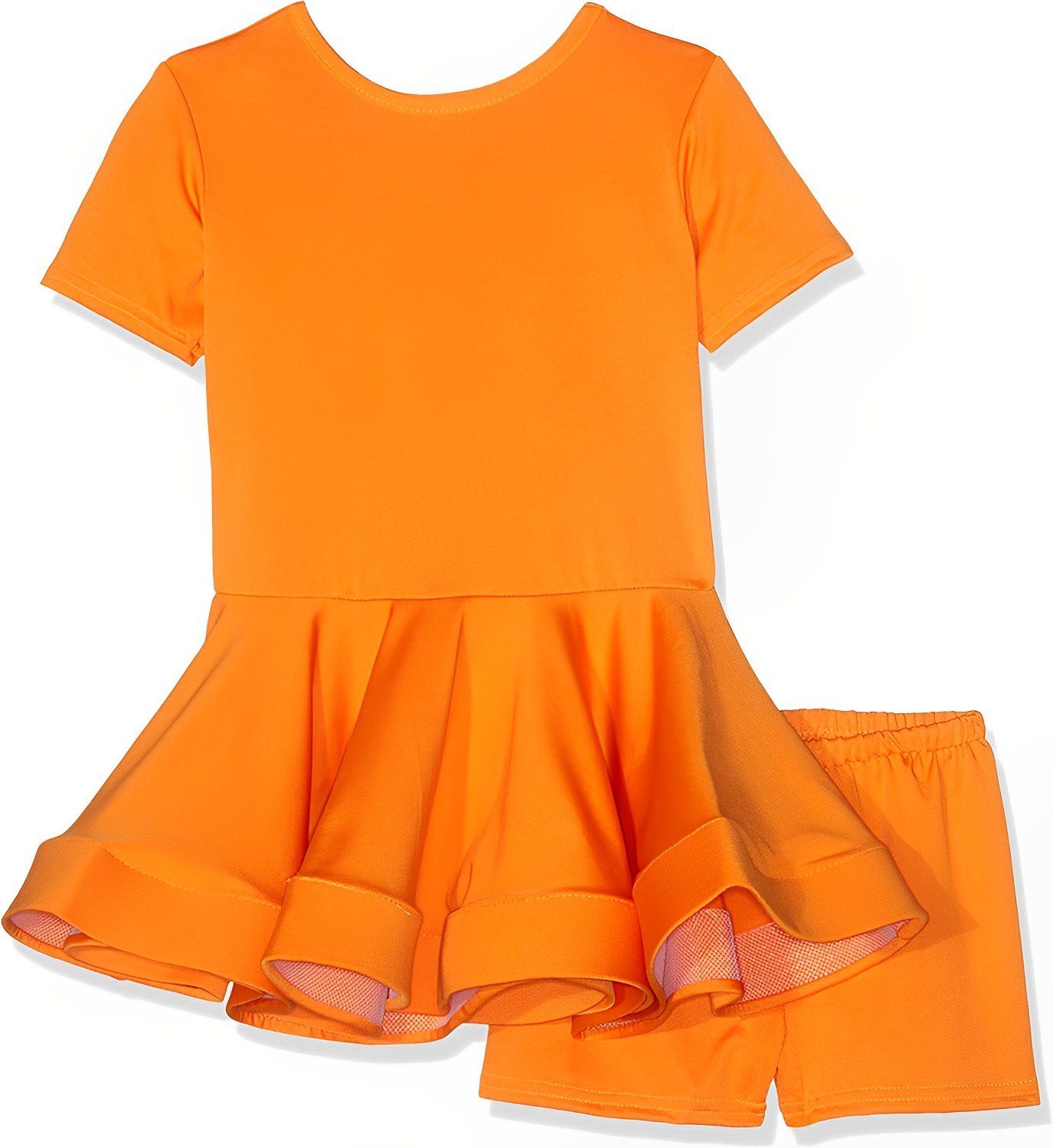Matissa & Dad Tüllkleid Tanzkleid Ballett Latin Samba Kleid Röcke für Mädchen 3-15 Jahre