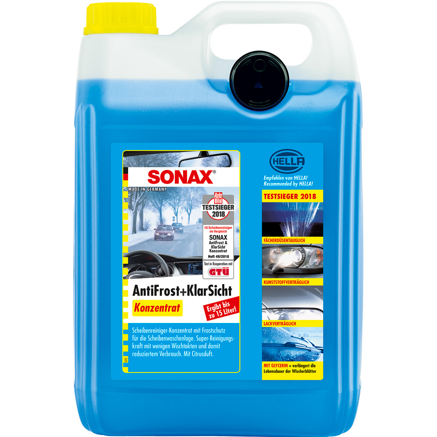 SONAX AntiFrost&KlarSicht Konzentrat, 5 l - ATU