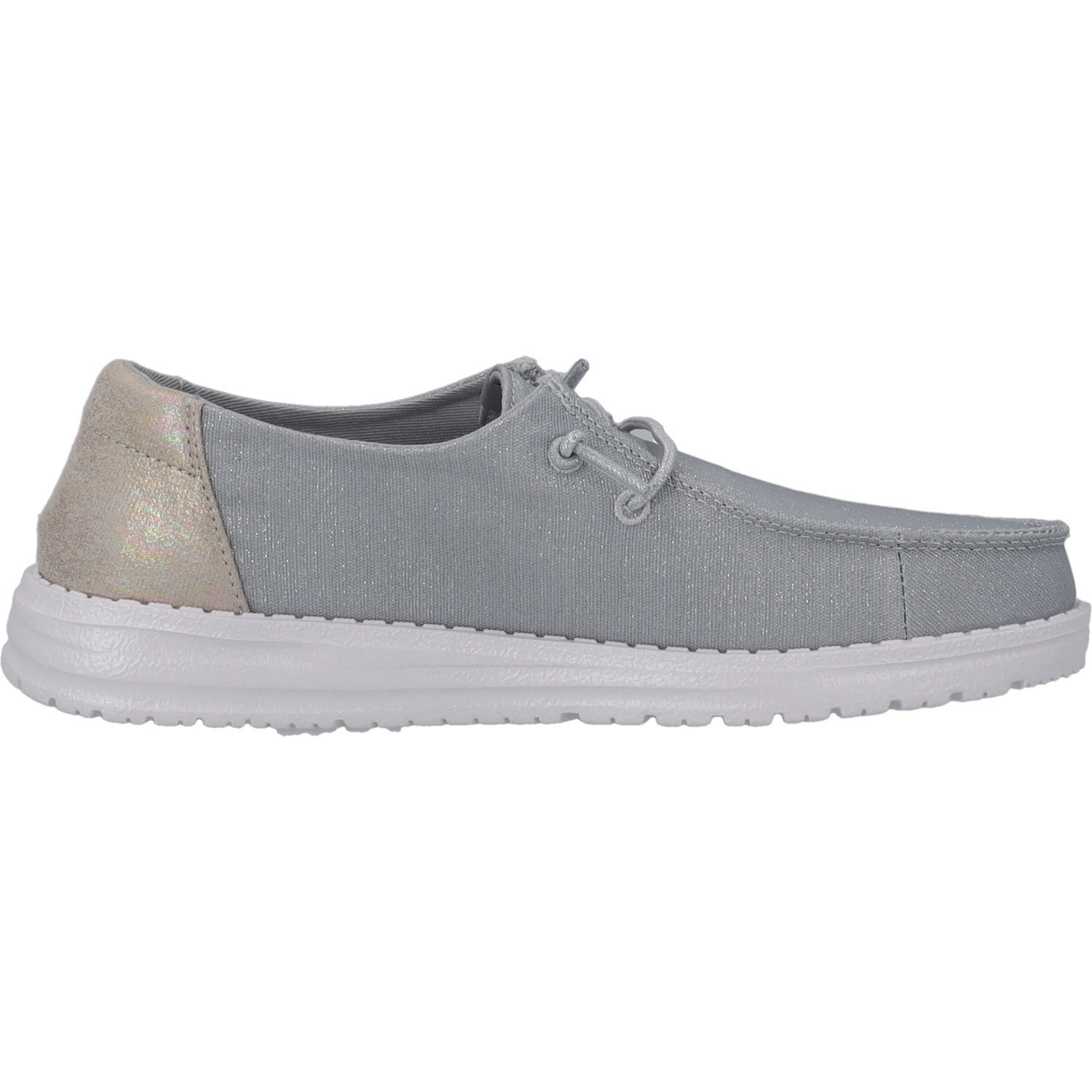 Hey Dude 40079, Schnürschuhe, Damen, hellgrau