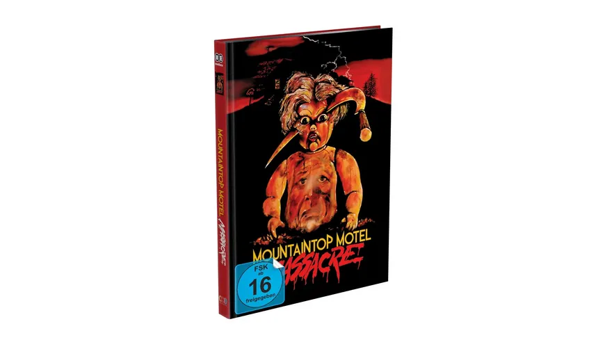 MOUNTAINTOP MOTEL MASSACRE - 2-Disc Mediabook Cover A (Blu-ray + DVD) Limited 250 Edition - Uncut