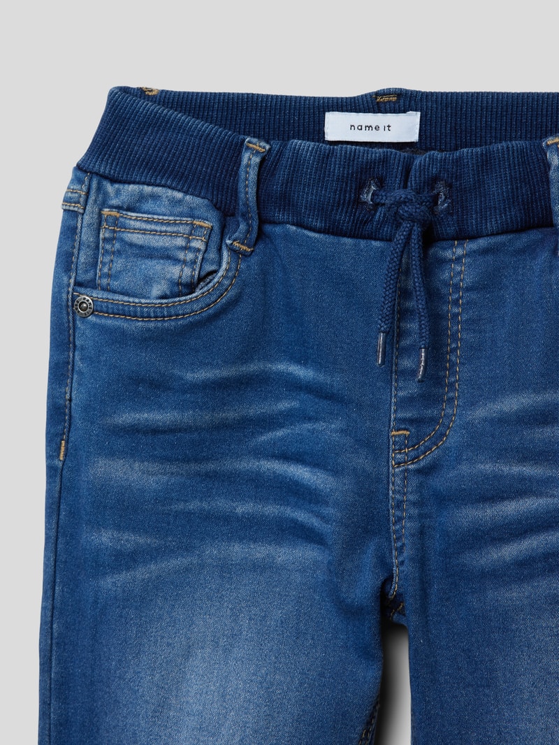 Jeans mit 5-Pocket-Design Modell 'BEN' in jeans