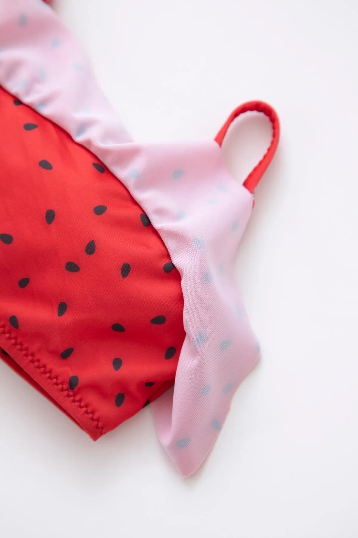 DeFacto  Baby-Mädchen-Bikini-Set in normaler Passform mit Wassermelonenmuster