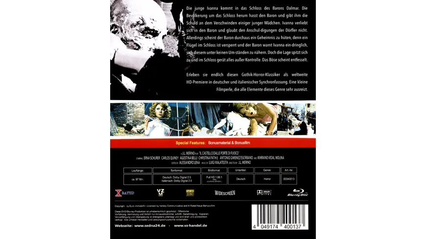 Das Geheimnis von Schloß Monte Christo  (inkl. Bonusfilm)