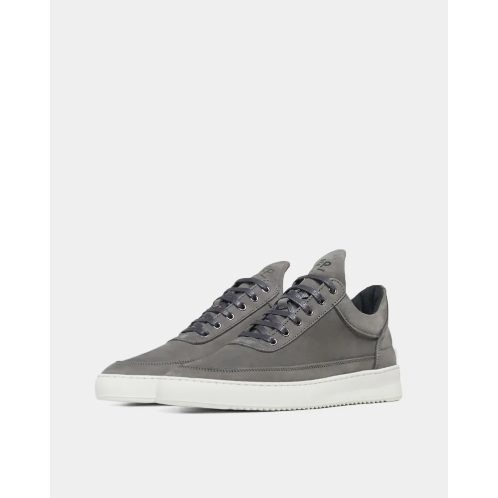 Filling Pieces Low Top Ripple Nubuck 25122842002 / grau
