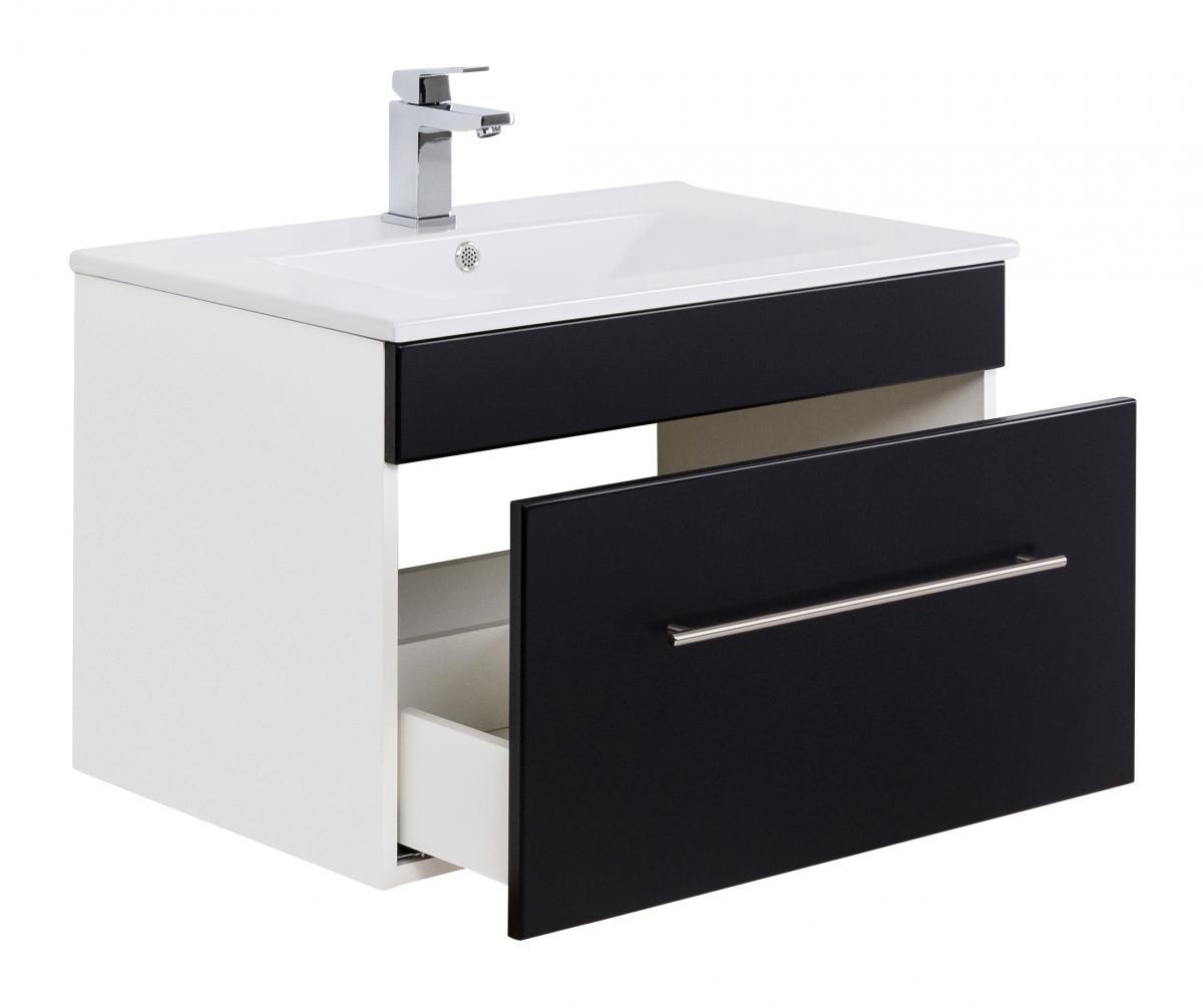 Posseik Badmöbel VIVA 75 schwarz