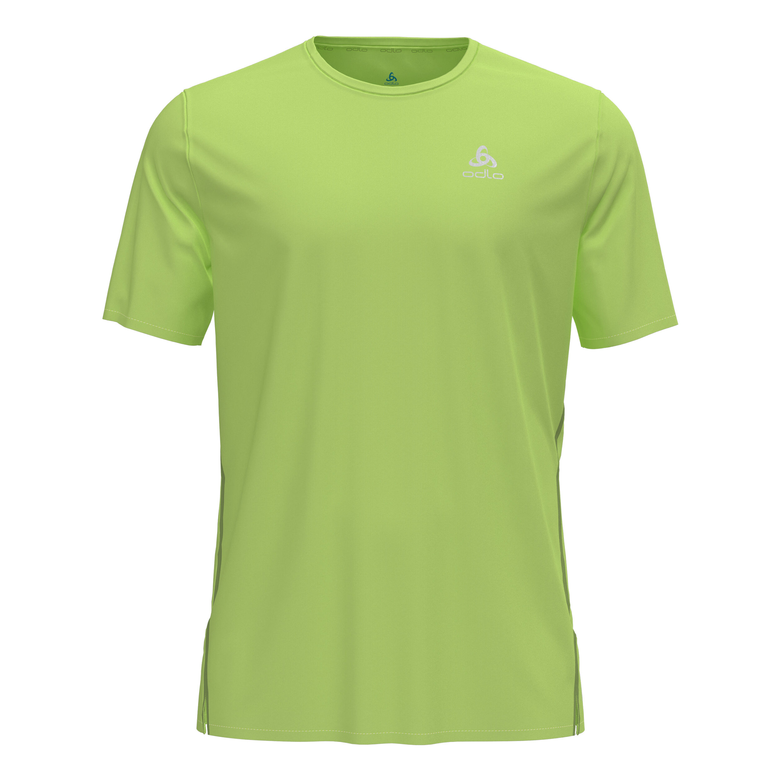 Zeroweight Chill-Tec Crew Neck Laufshirt Herren - Limette