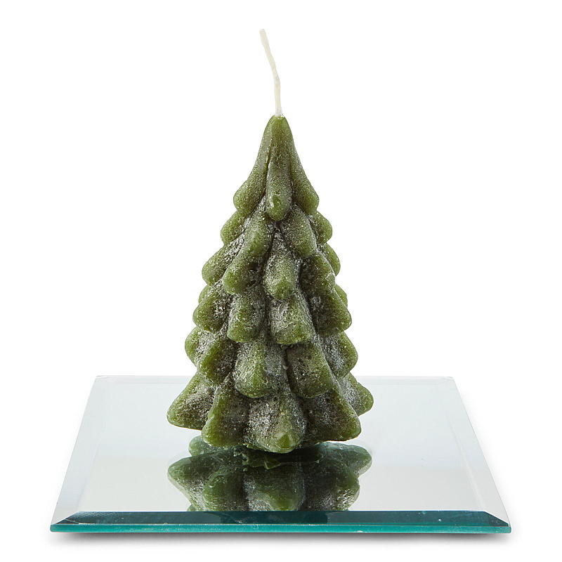 Vie Home Figurlys juletre 10 cm 11 timer grønn