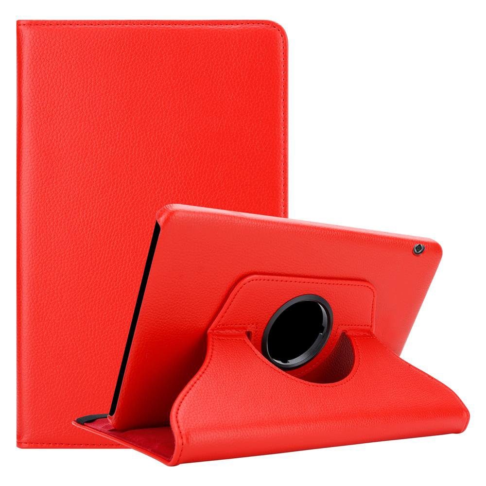 Cadorabo Tablet-Hülle Tablet Book Gummi (KEIN Wake Up) Huawei MediaPad T5 10 (10.1 Zoll)