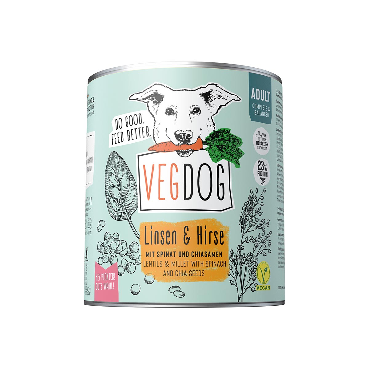 VEGDOG Adult Linsen & Hirse günstig kaufen bei ZooRoyal