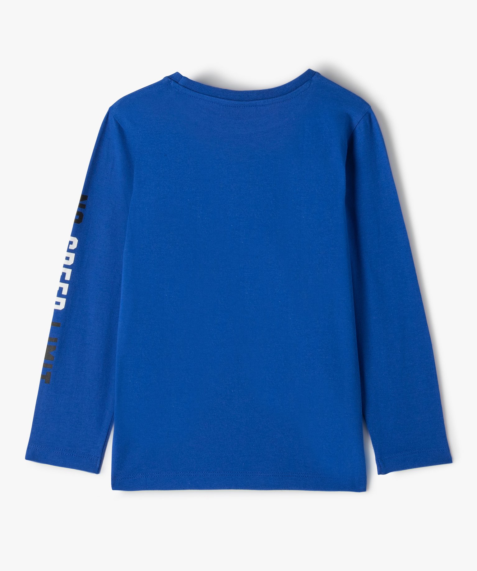 Tee-shirt Garçon à manches longues avec motif - Sonic bleu | GEMO
