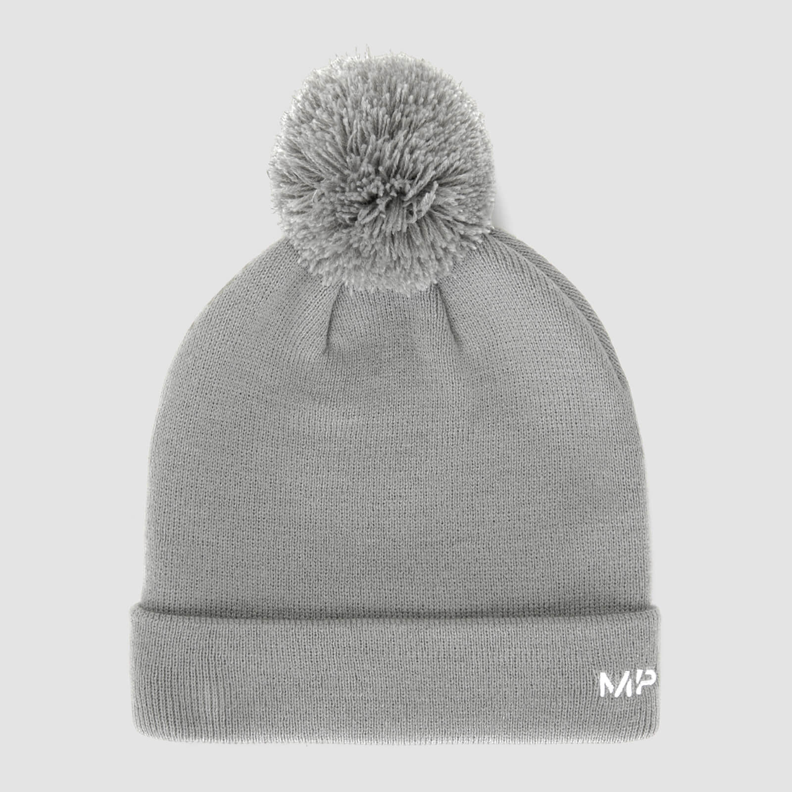 Bonnet à pompon MP – Orage/Blanc