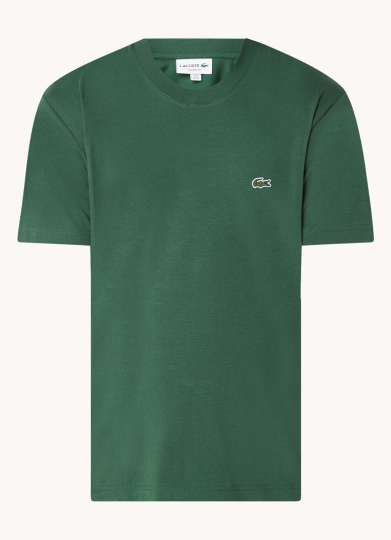 T-shirt Lacoste con logo ricamato