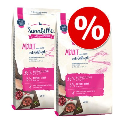 Sparpaket Sanabelle 2 x 2 kg