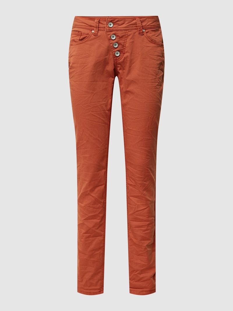 Hose im 5-Pocket-Design Modell 'MALIBU' in rostrot
