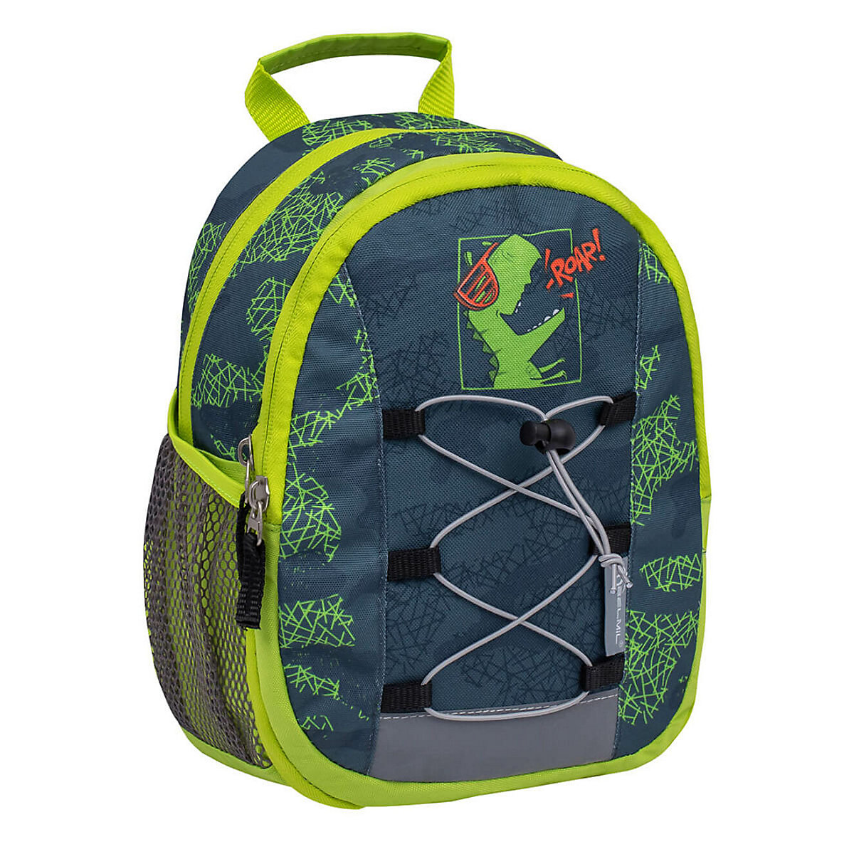 Kindergartenrucksack Mini Kiddy Kindergartenrucksack für 1-3 Jährige Kinder mit Brustgurt grün