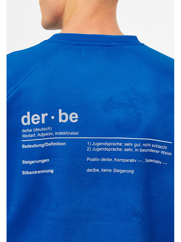 Derbe Sweatshirt in Blau günstig kaufen