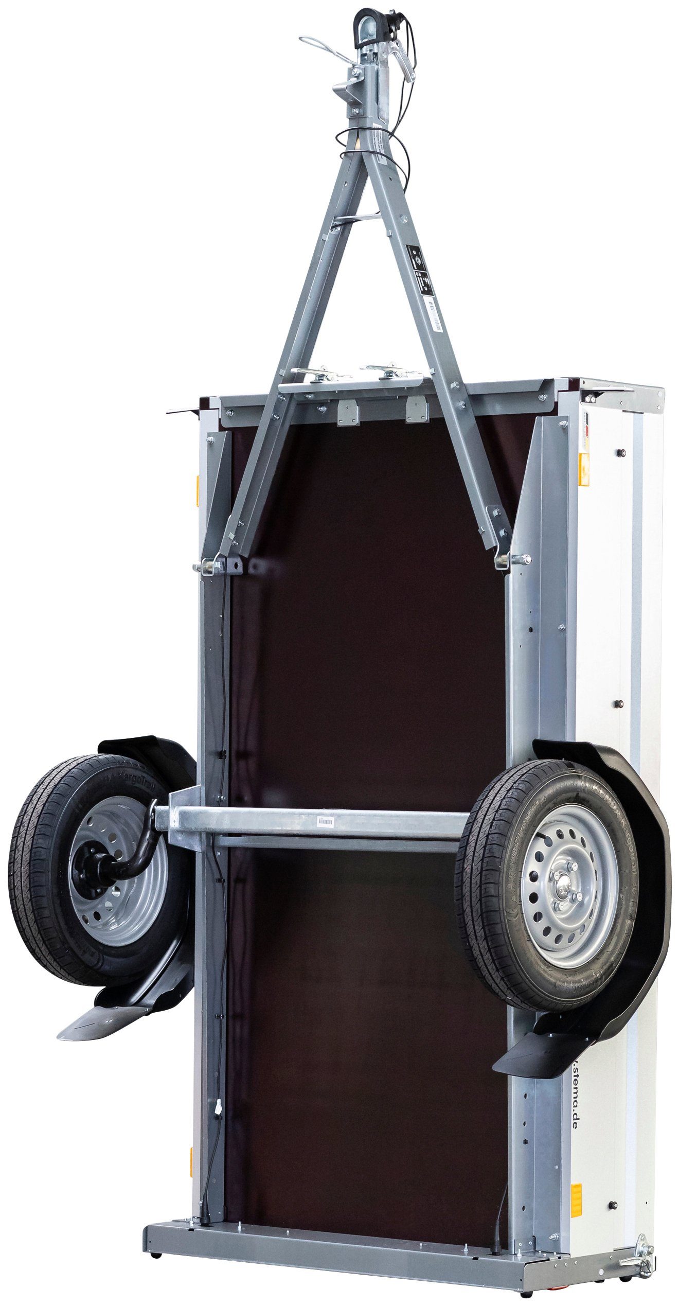 STEMA PKW-Anhänger Basic 750 mit Kippdeichsel, max. 615 kg, Komplett-Set, Einachser ungebremst